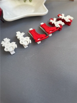 Прищепки деревянные, 6 штук