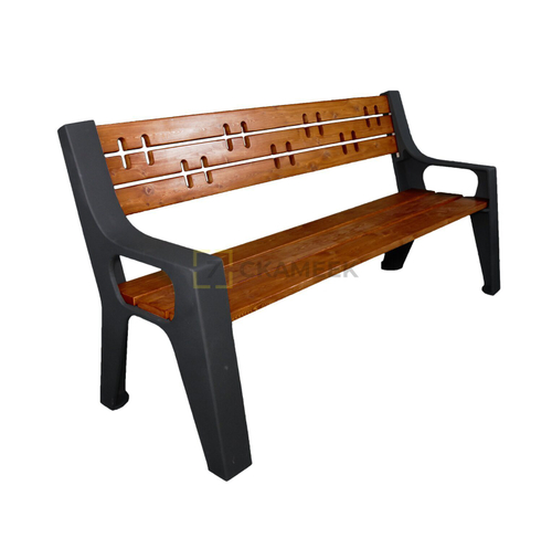 Скамейка чугунная «Казань» (1,8 ангарская сосна)