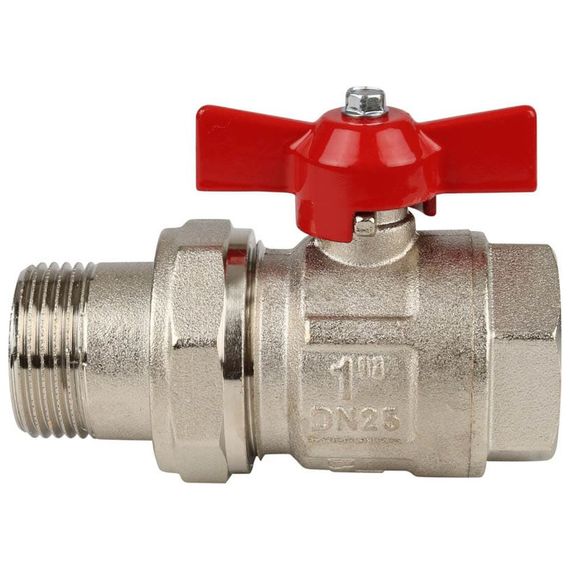 Кран ITAP шаровой с накидной гайкой полнопроходной (бабочка), 1, IDEAL 098 купить в Москве и Московской области по низкой цене с доставкой по России — (1) Кран ITAP шаровой с накидной гайкой полнопроходной (бабочка), 1, IDEAL 098 — (1)