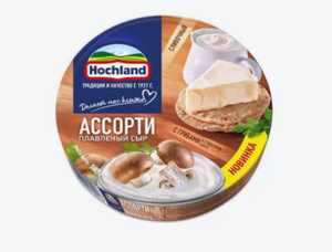 СЫР ПЛАВЛЕННЫЙ ГРИБЫ 140ГР HOCHLAND