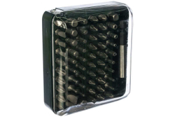 Набор бит с адаптером в пластиковом боксе KRAFTOOL Grand-16 61 предмет, Cr-V 26140-H61