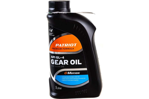 Масло трансмиссионное G-Motion Gear 80W-85, 1 л PATRIOT 850030500