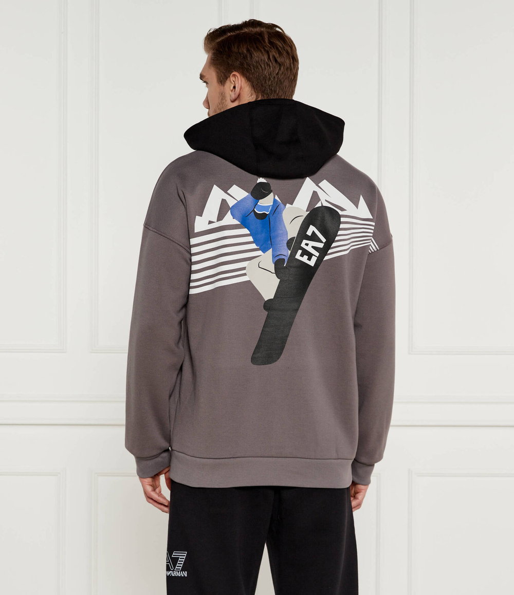 Худые EA7 - серый(7M000020 AF10443)