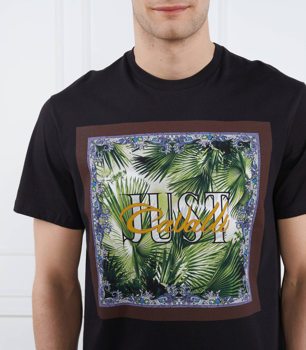 Футболка Just Cavalli - черный(74OBHF10CJ200)