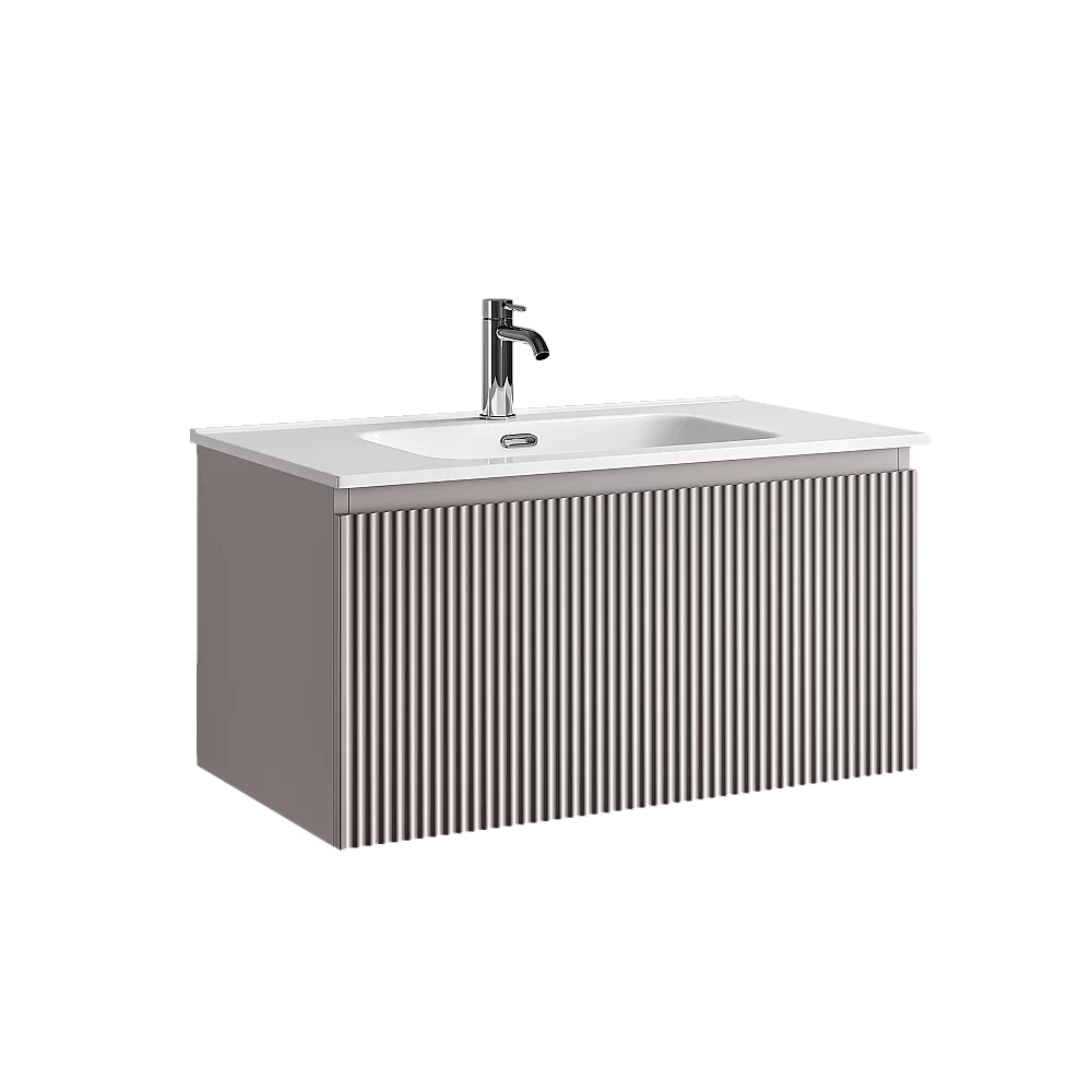 Тумба с раковиной Sancos Snob R 1.0 SNR1.080SM/CN7005 Doha Soft