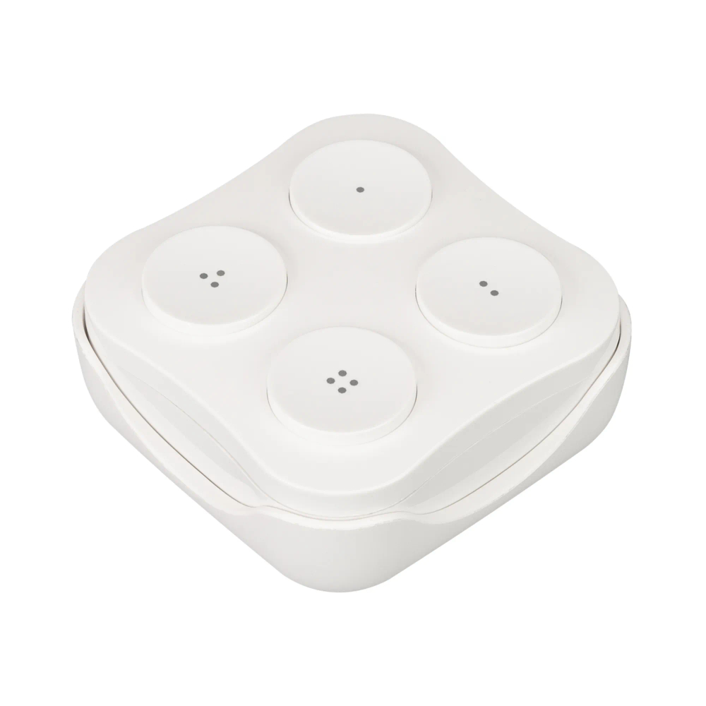 INTELLIGENT ARLIGHT Панель TUYA-228-4-RF-WH-SUF (kinetic, 433MHz) (IARL, IP20 Пластик, 3 года) 029698