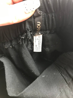 Брюки из жатой ткани, визуально на 60 размер