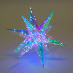 Фигура светодиодная внешняя Звезда 40см 100LED, мультиколор, USB, ПЭТ, RX117-40