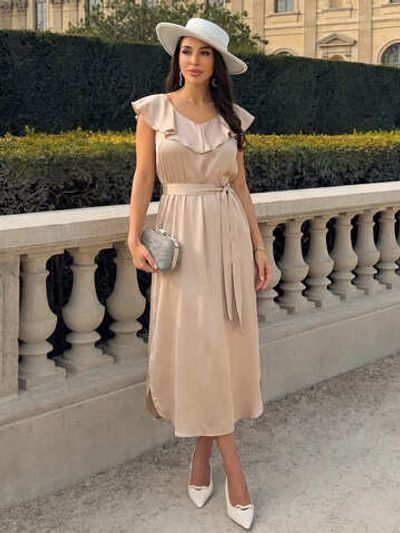 Платье Хелена (бежевое) П15842-4М LT Collection