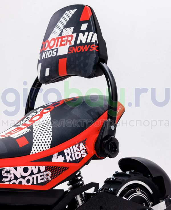 Детский электроснегокат BARS Arctic - Красный