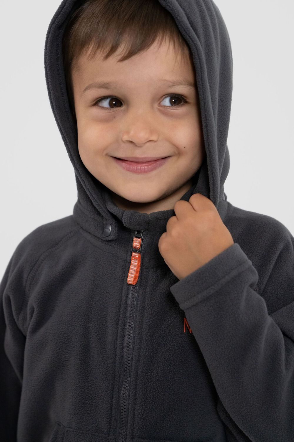 Комбинезон детский флисовый VITIM NORPPA серый гравий