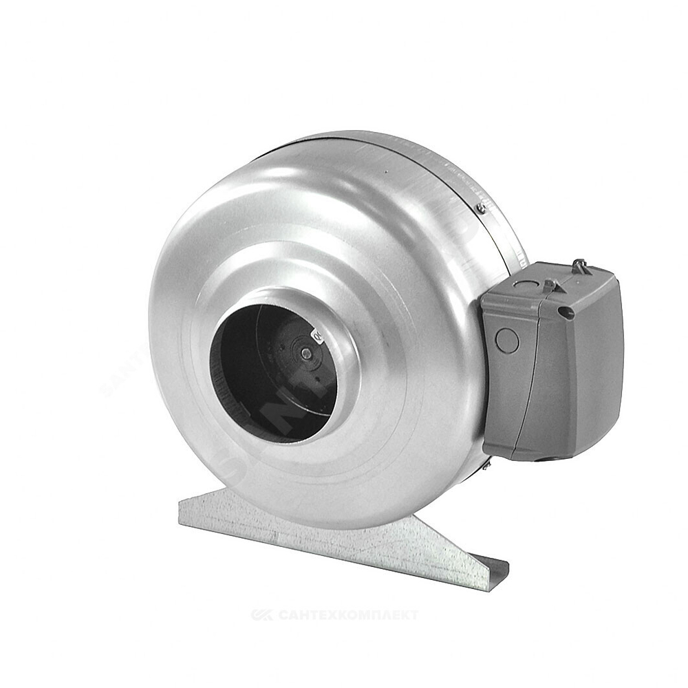 Вентилятор канальный центробежный D200 серебристый ERA PRO MARS GDF 200