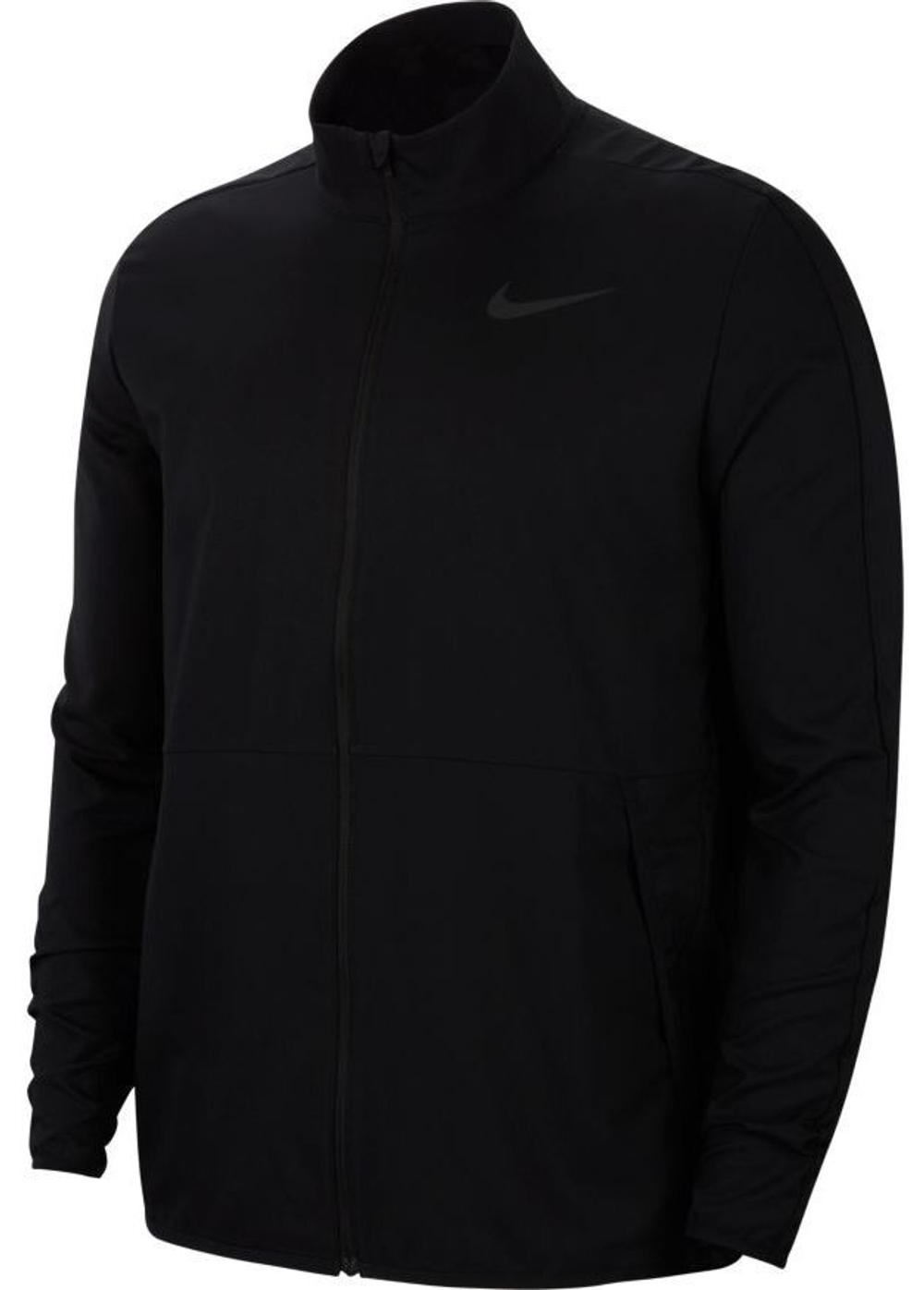Мужская теннисная кофта Nike Dri-Fit Team Woven Jacket M - black/black