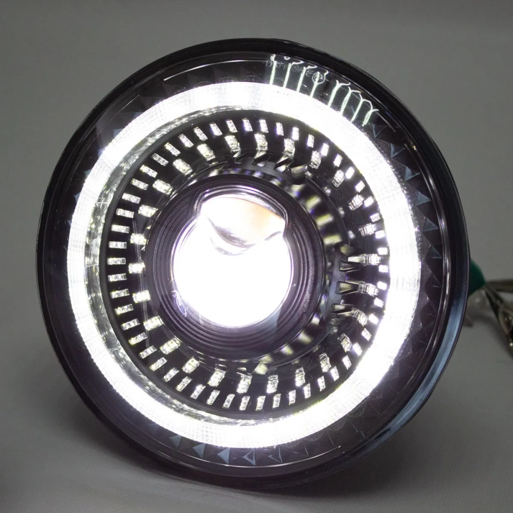 Фары Нива 4х4/Легенд в стиле Jeep Wrangler III