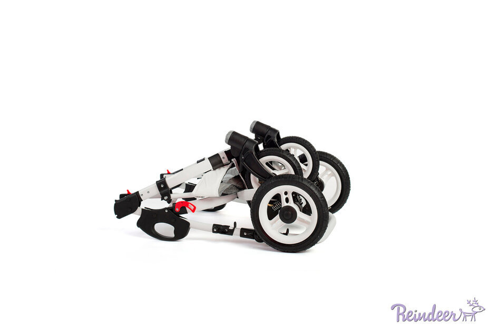 Детская коляска Reindeer City Prestige Wiklina 3 в 1 с конвертом (бирюзовый)