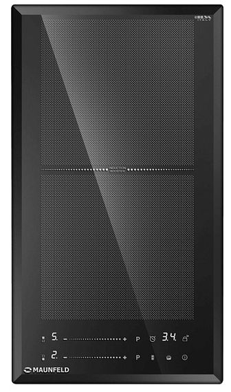 Индукционная стеклокерамич. панель MAUNFELD CVI292S2FBK LUX Inverter