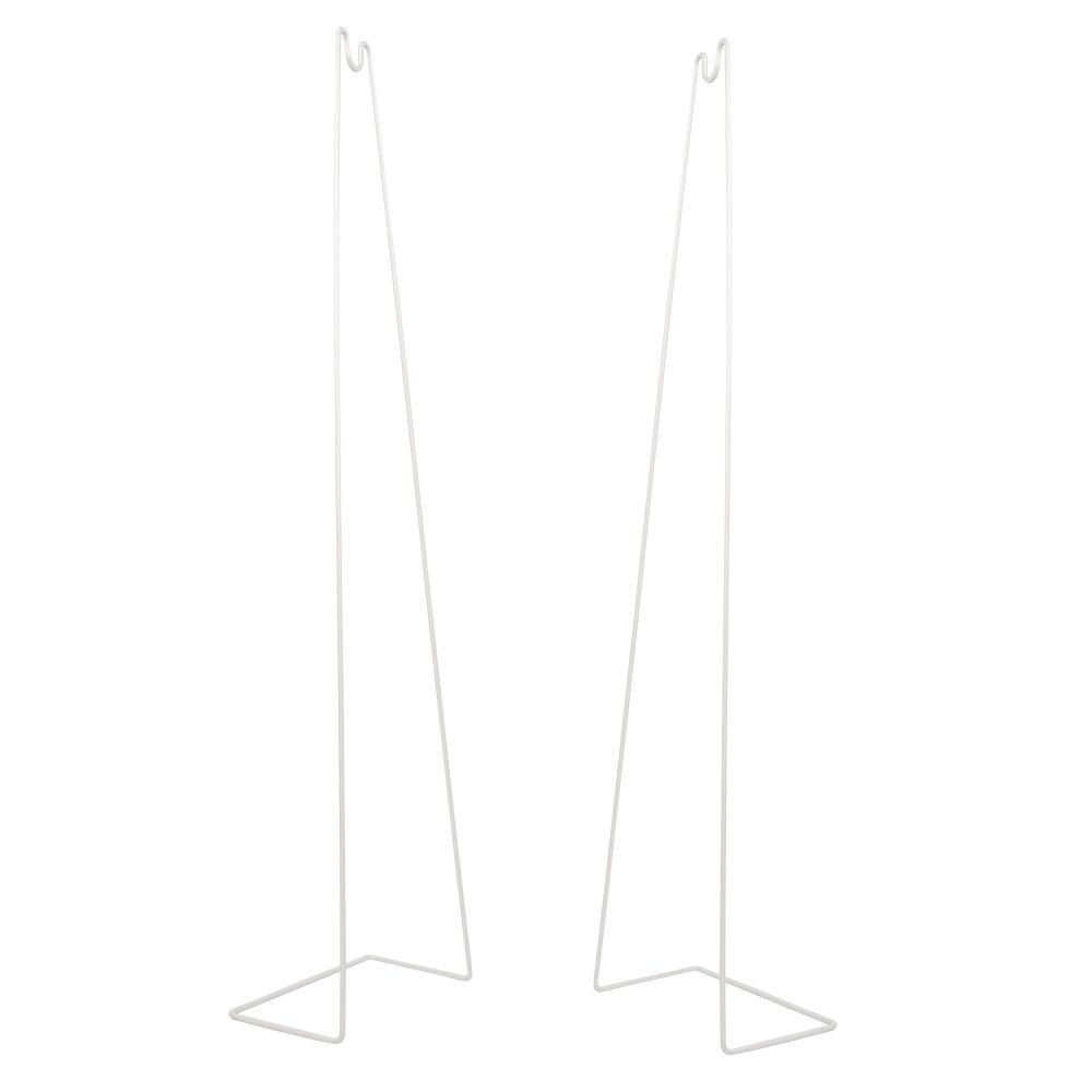 UFP-G20S H80 WHITE Подставка металлическая для светильника ULI-P. высота 800 мм. Белая. TM Uniel