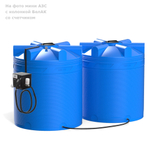 Мини АЗС Cube V 18 000 комплектация: топливозаправочная колонка Cube 56/33, два бака по 9000л, крепеж и соединия Полимер-Групп БелАК 18000 л. вертикальная (4941x2200x2620см;) - арт.559147