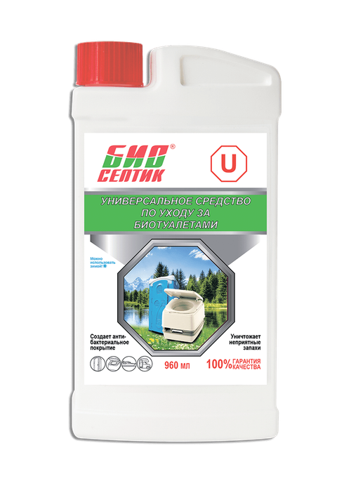 Биосептик U Средство по уходу за биотуалетами 1 л