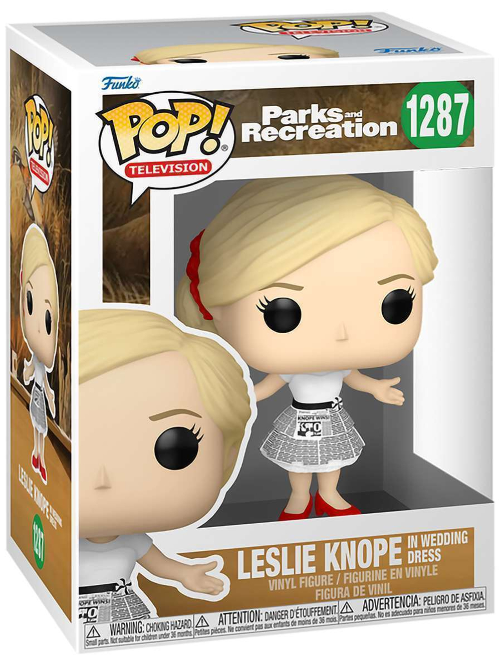 Фигурка Funko POP! TV Parks and Recreation Leslie Knope in Wedding Dress (1287) 65694
