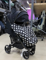 Коляска Baballo Future 2025 (микки/черная рама)