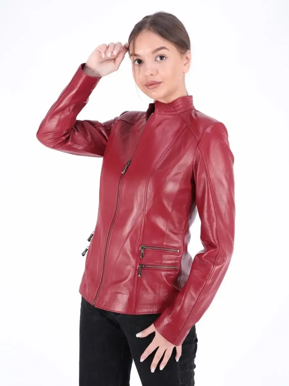 Куртка женская из натуральной кожи