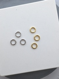 Кольца спаянные 9*1.7мм, 1шт