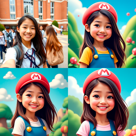 Аватарки в стиле Братьев Марио 83С женские