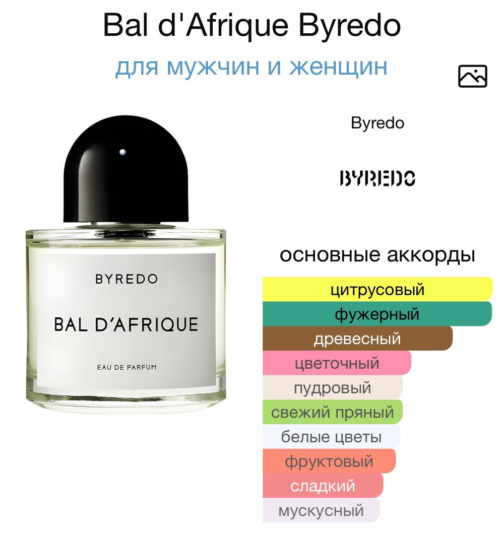 Bal d'Afrique Byredo