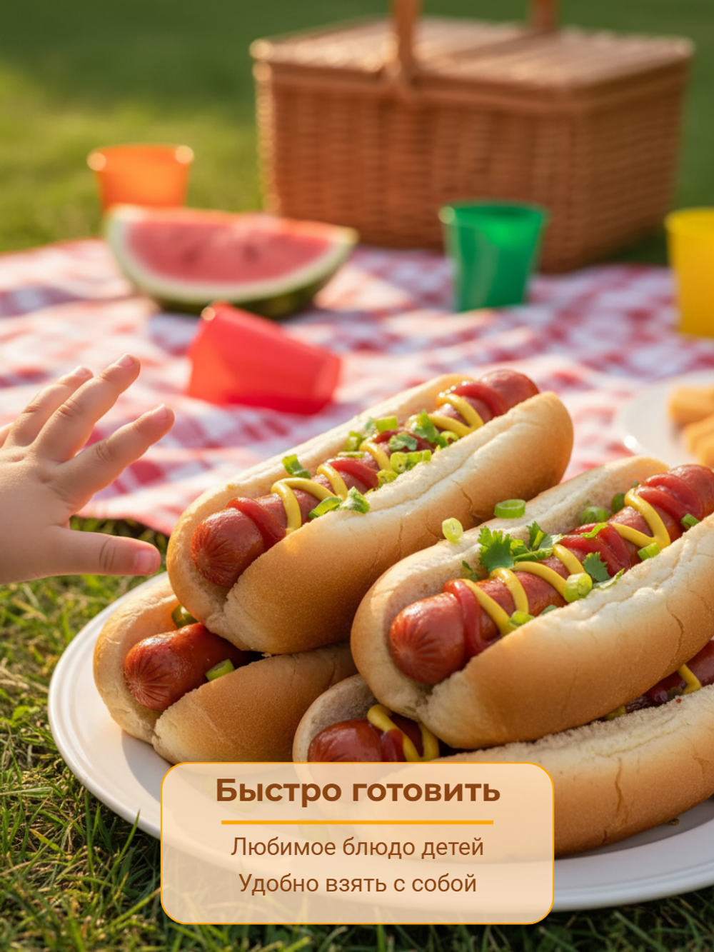Сосиски для хот-дога в/у "Деликатес" 0,6 кг