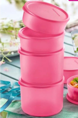 Контейнер Цилиндрикс розовый (2,1 л), 1 шт., Tupperware