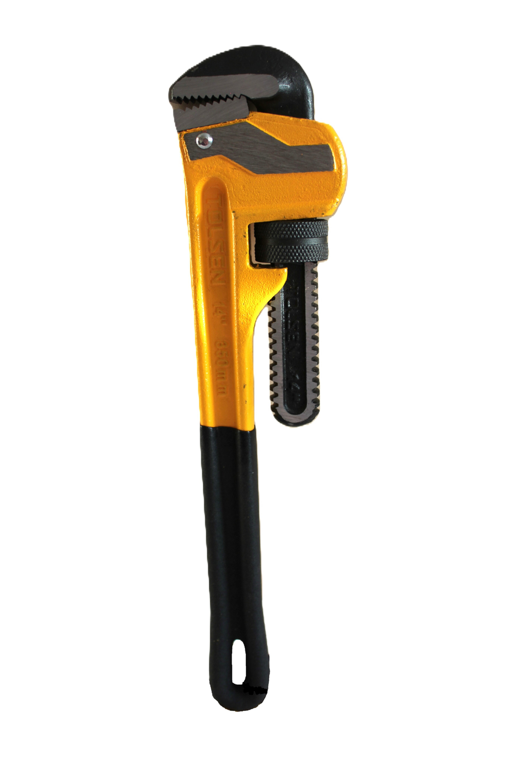 Ключ трубный TOLSEN Industrial разводной удлиненный 350мм захват 50мм CrMo 10070