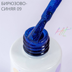 Гель-лак ТМ "HIT gel" №09 Blue, 9 мл