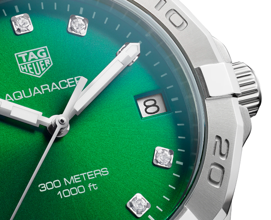 Tag Heuer WBD1316.BA0740 женские швейцарские часы AQUARACER циферблат крупно