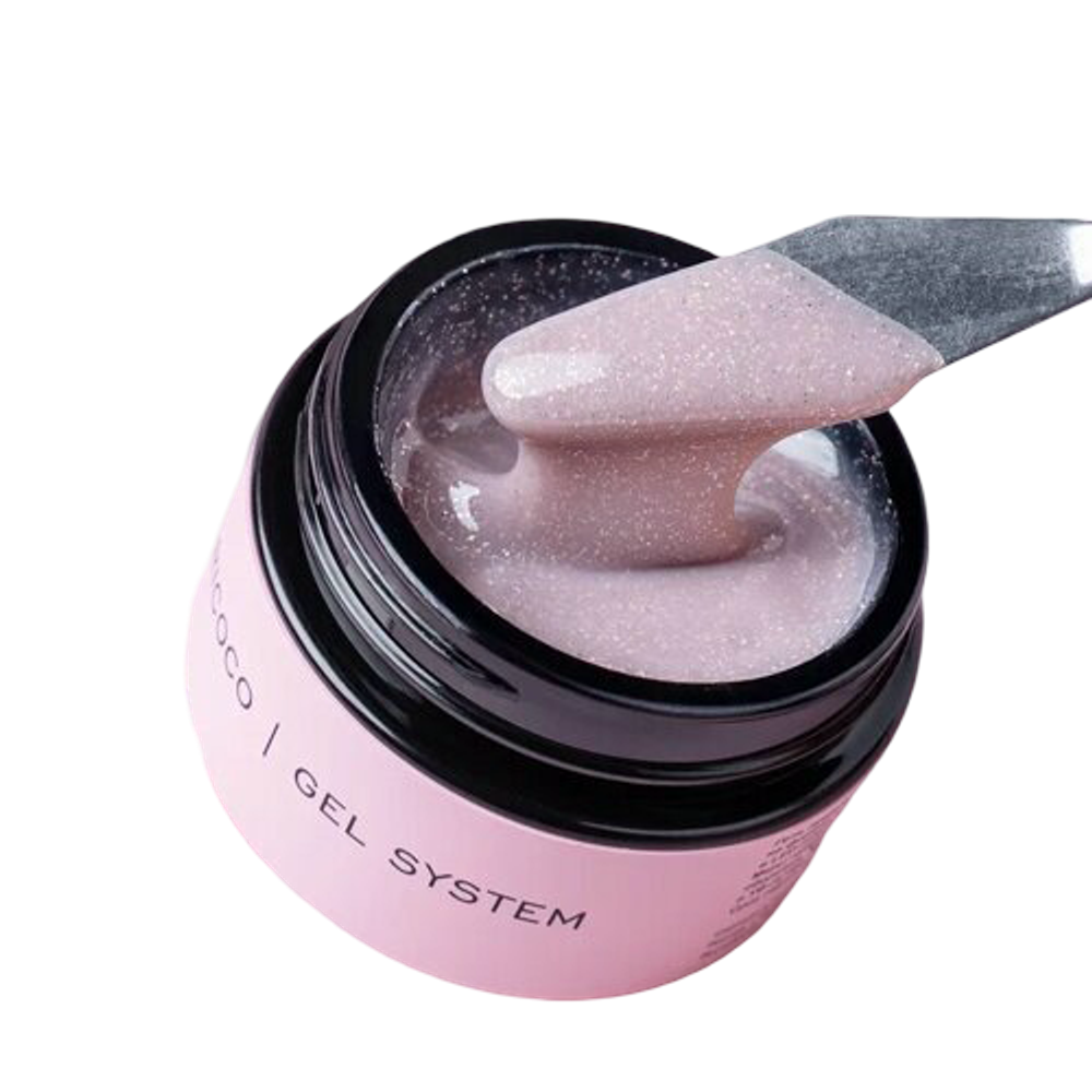 Жесткий гель для наращивания и укрепления Adricoco, Virtuos №9, 15 мл