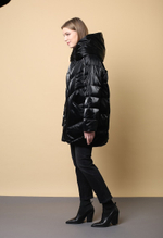 8907 черный куртка женская без меха 868