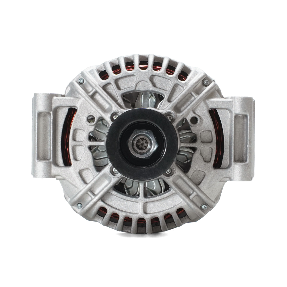 Генератор, ВАЗ, 14 В, 200 А, поликлиновый, в комплекте с предохранителями 100А