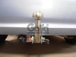 Фаркоп оцинкованный Galia H052A для Honda Jazz 2002-2008(паспорт и сертификат в комплекте)(без электрики)