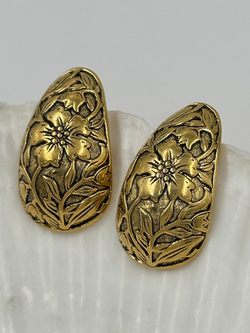 Серьги с цветами Avon