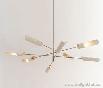 люстра Torroja Mobile No 429 by David Weeks Studio ( 8 lights )