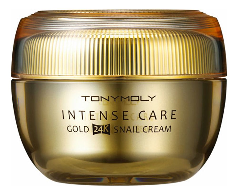 TONYMOLY Крем для лица с муцином улитки и коллоидным золотом - INTENSE CARE GOLD 24K SNAIL CREAM ,45мл