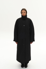 Утепленный плащ MAMIN | Черный