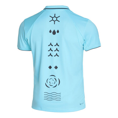 Мужское теннисное поло adidas Paris FLFT Polo Men - Turquoise