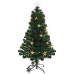 Елка 120 см светодиодная «Ночная искра» оптоволокно + звезды (125 веток)