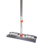 Швабра Gray с двумя насадками из микрофибры 37*12*120