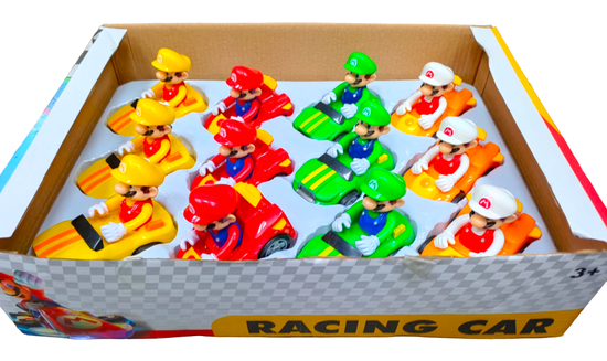Машинка с фигуркой "  Super Mario " , в ассортименте