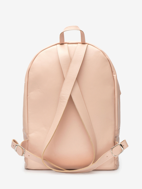 рюкзак закругленный розовый L