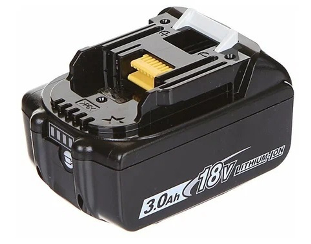 Аккумулятор шуруповерта Makita 18-В (3.0-а/ч, Li-ion, индикатор заряда, а: 197599-5) [Китай]