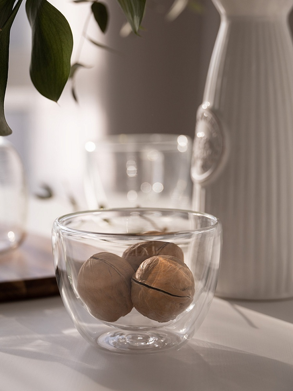 УЦЕНКА Салатник стеклянный LUCKY с двойным стеклом 300мл