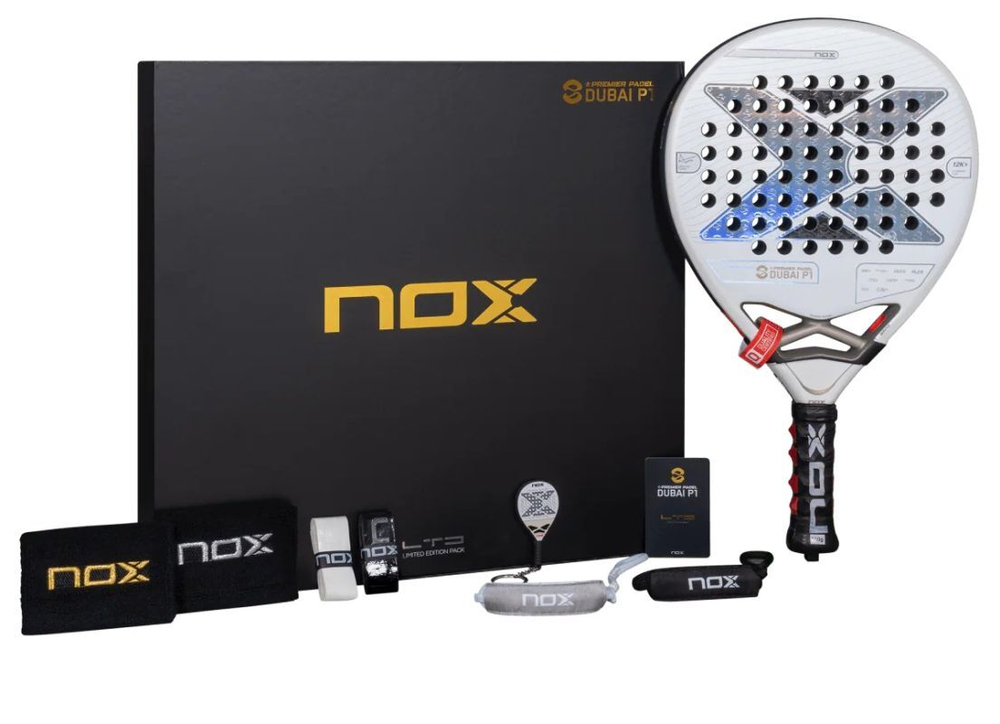 Ракетка для падел тенниса NOX AT10 Genius 12K Dubai Limited Edition 2025